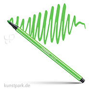 STABILO Pen 68 Filzstift Einzelstift | Laubgrün