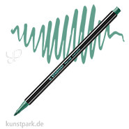 STABILO Pen 68 Filzstift - Metallic Einzelstift | Metallic Grün