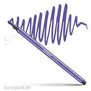 STABILO Pen 68 Filzstift Einzelstift | Violett