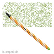 STABILO Point 88 Fineliner Einzelstift | Pistazie