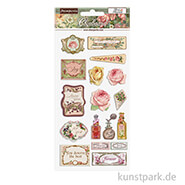 Stamperia Chipboard - Rose Parfum 15 x 30 cm 