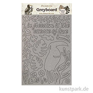 Stamperia Greyboard - Amazonia Toucan, DIN A4, 2 mm 