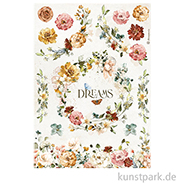 Stamperia Reispapier - Garden of Promises Dreams, DIN A4 