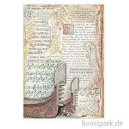 Stamperia Reispapier - Venice City of Art Gondola, DIN A4 