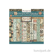 Stamperia Scrapbooking Pad - Gardens of Time Backgrounds, 20,3 cm 