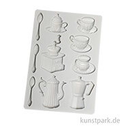 Stamperia Silikon Gießform - Coffee and Chocolate Cups, A5 