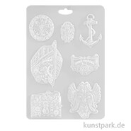 Stamperia Soft Mould (Gießform) - Songs of the Sea Over the Sea, A4 