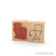 Stempel - Bereit fürs Hochzeitsfoto - 6x7 cm 