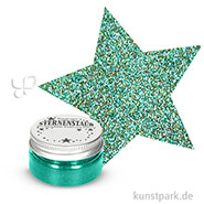 Stempel Sternenstaub Embossing Pulver, 14 ml Dose | Antik Grün