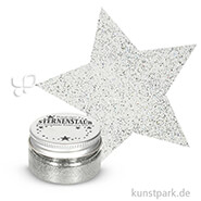 Stempel Sternenstaub Embossing Pulver, 14 ml Dose | Silver Sparkle