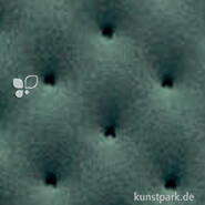 Stepp-Samtstoff Dot - 50 x 70 cm, 340g/qm Stoff | Petrol