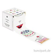 Sticker - Eye Candy, Torten, Happy Birthday, 100 Aufkleber 