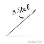 Sticknadeln mit stumpfer Spitze - 25 Stück 42 mm
