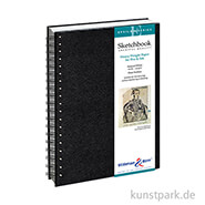 Stillman & Birn Skizzenbuch EPSILON Spiral, 50 Blatt, 150 g 17,8 x 25,4 cm