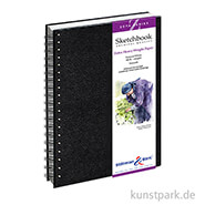 Stillman & Birn Skizzenbuch ZETA Spiral, 25 Blatt, 270 g 17,8 x 25,4 cm