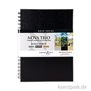 Stillman & Birn Skizzenbuch NOVA Trio Spiral, 51 Blatt, 150g 15,2 x 20,3 cm