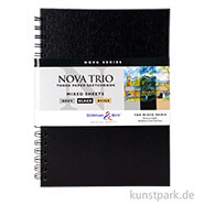 Stillman & Birn Skizzenbuch NOVA Trio Spiral, 51 Blatt, 150g 17,8 x 25,4 cm