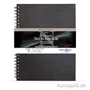 Stillman & Birn Skizzenbuch NOVA Grey Spiral, 48 Blatt, 150g 22,9 x 30,5 cm