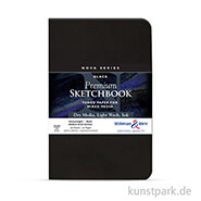 Stillman & Birn Skizzenbuch Softcover NOVA Black, 50 Blatt, 150g 14 x 21,6 cm