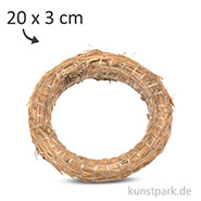 Strohkranz 20 x 3 cm