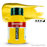 Talens AMSTERDAM Acrylfarben 1 Liter Flasche | 268 Azogelb hell