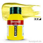 Talens AMSTERDAM Acrylfarben 1 Liter Flasche | 275 Primärgelb