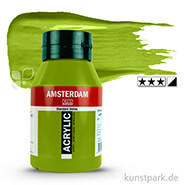 Talens AMSTERDAM Acrylfarben 1 Liter Flasche | 617 Gelbgrün