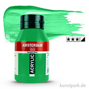 Talens AMSTERDAM Acrylfarben 1 Liter Flasche | 618 Permanentgrün hell