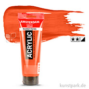 Talens AMSTERDAM Acrylfarben 250 ml Tube | 311 Zinnober