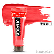 Talens AMSTERDAM Acrylfarben 250 ml Tube | 317 Transparentrot mittel