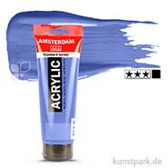 Talens AMSTERDAM Acrylfarben 250 ml Tube | 519 Ultramarinviolett hell