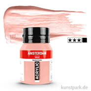 Talens AMSTERDAM Acrylfarben 500 ml Flasche | 224 Neapelgelb Rot