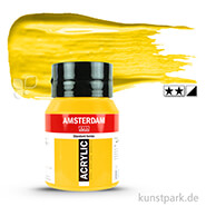 Talens AMSTERDAM Acrylfarben 500 ml Flasche | 269 Azogelb mittel