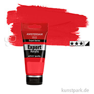 Talens AMSTERDAM Expert Acrylfarben 75 ml Einzelfarbe | 315 Pyrrolerot