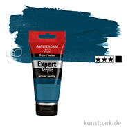 Talens AMSTERDAM Expert Acrylfarben 75 ml Einzelfarbe | 521 Idanthrenblau