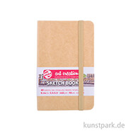 Talens Art Creation - Skizzenbuch Kraft, 80 Blatt, 140g 9 x 14 cm