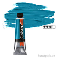 Talens COBRA wassermischbare Ölfarben 40 ml | 565 Phthalo Türkis Blau