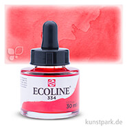 Talens ECOLINE - Flüssige Wasserfarbe 30 ml | 334 Scharlach