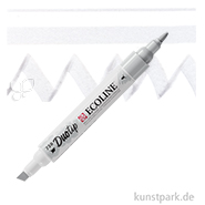 Talens ECOLINE Duotip Marker Einzelstift | 738 Kaltgrau Hell