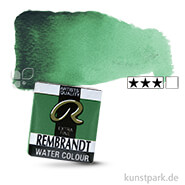 Talens REMBRANDT Aquarellfarben 1/2 Näpfchen | 681 Phthalogrüngelb