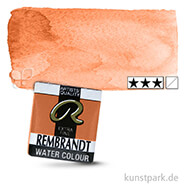 Talens REMBRANDT Aquarellfarben 1/2 Näpfchen | 224 Neapelgelb Rot
