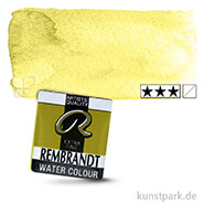 Talens REMBRANDT Aquarellfarben 1/2 Näpfchen | 254 Permanent Zitrongelb