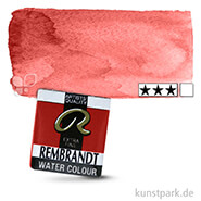 Talens REMBRANDT Aquarellfarben 1/2 Näpfchen | 321 Permanent Krapplack hell