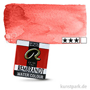 Talens REMBRANDT Aquarellfarben 1/2 Näpfchen | 377 Permanentrot mittel
