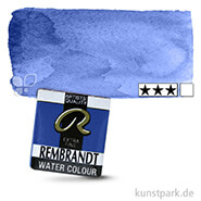 Talens REMBRANDT Aquarellfarben 1/2 Näpfchen | 512 Kobaltblau Ultramarin