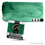 Talens REMBRANDT Aquarellfarben 1/2 Näpfchen | 675 Phthalogrün