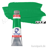 Talens VAN GOGH Acrylfarben 40 ml Tube | 614 Permanentgrün mittel