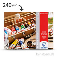 Talens VAN GOGH Acrylmalpapier, 10 Blatt, 240 g 30 x 40 cm