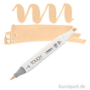 TOUCH Twin Brush Marker Einzelfarbe | BR114 - Pale Camel