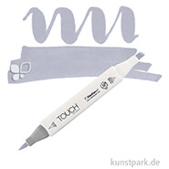 TOUCH Twin Brush Marker Einzelfarbe | CG4 - Cool Grey